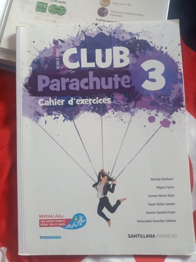 CLUB PARACHUTE 3 PACK CAHIER D'EXERCICES