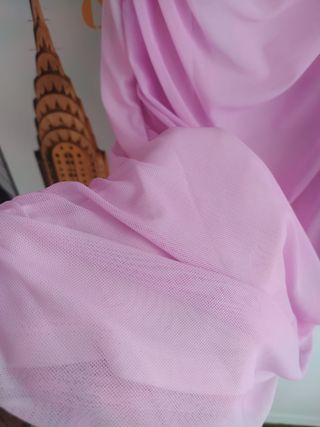 Vestido rosa de Zara