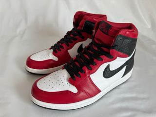 Jordan 1 High Satin Snake Chicago