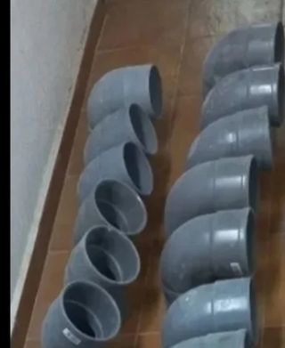 Lote Codos Tubos pvc