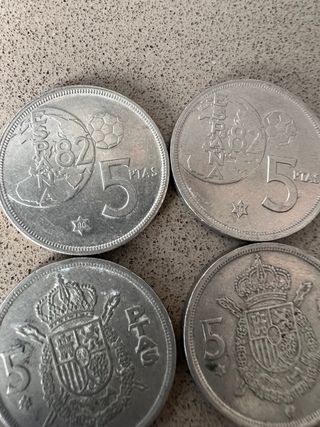 Moneda 5 pesetas Juan Carlos I