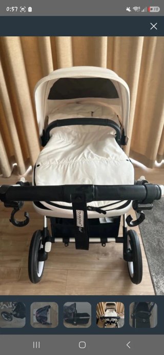 Silla + capazo+ capota extensible Bugaboo fox 2