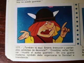 ALBUM CROMOS IMPRESOS WICKIE VIKINGO FHER 1975