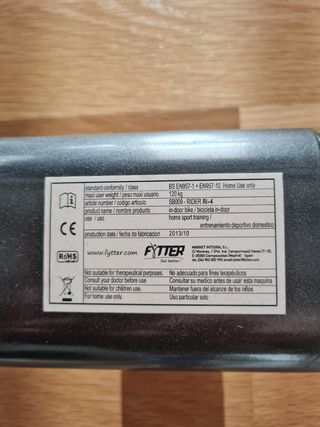 Bicicleta estatica RIDER RI 4