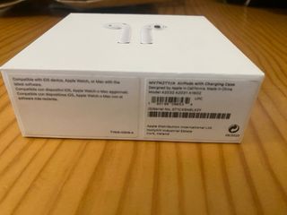 Caja Original AirPods 2ª Gen Solo Cartón