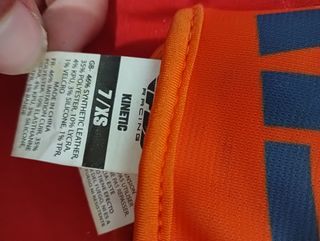 Guantes Motocross Kinetic naranja 12 Fly