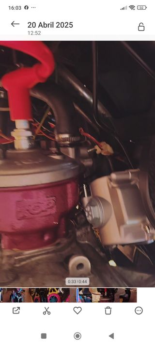 Yamaha aerox Preparada Cambio por moto de marchas)