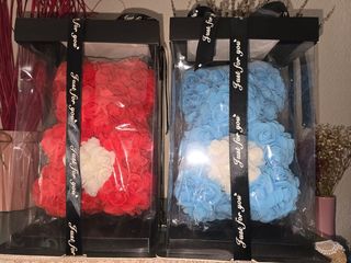 PELUCHE ORSO DI ROSE