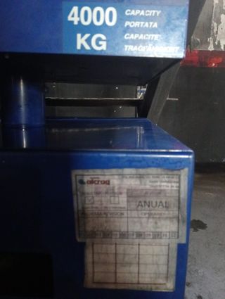se vende elevador pantografo 4000Kg.