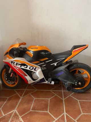 Moto bateria Marc Marquez