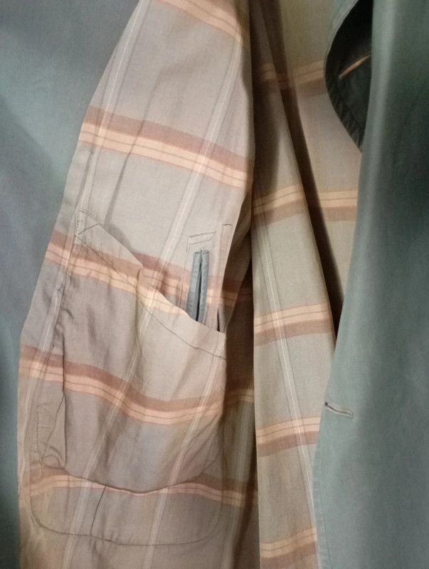 Burberry's trench vintage verde unisex