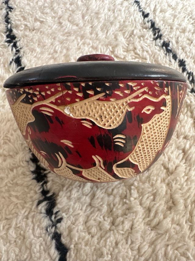 Cuenco decorativo africano