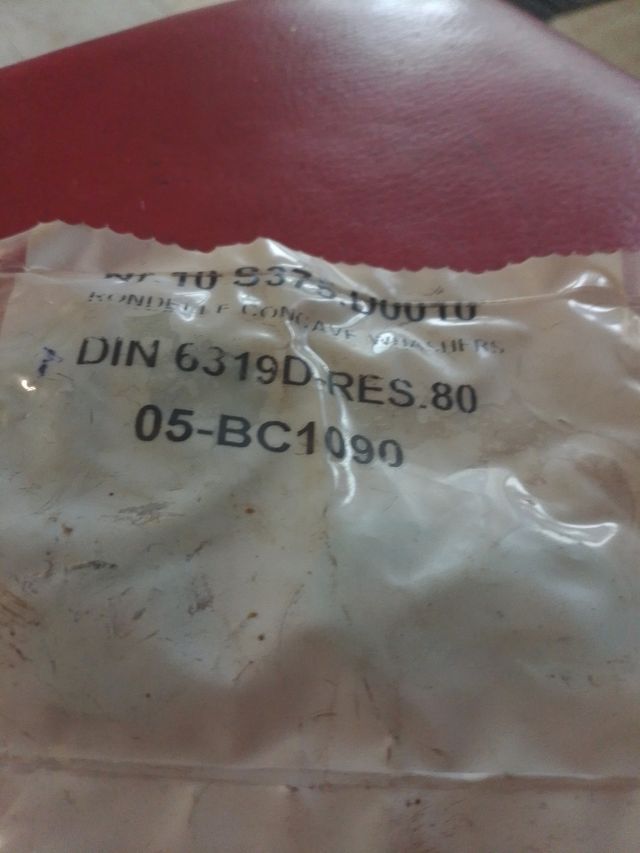 Rondelle concave whashers