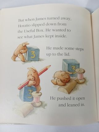 Libro infantil inglés Horatio's bed