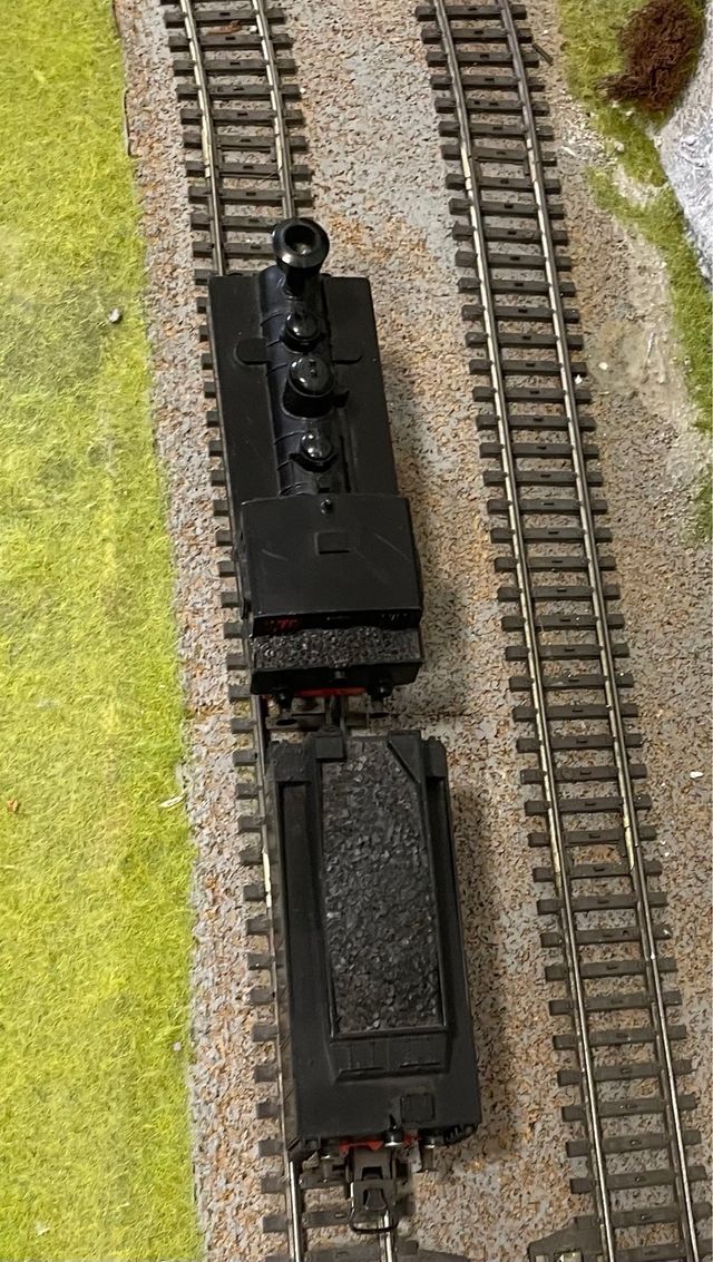 Locomotora de vapor Märklin 3197 con carbonera