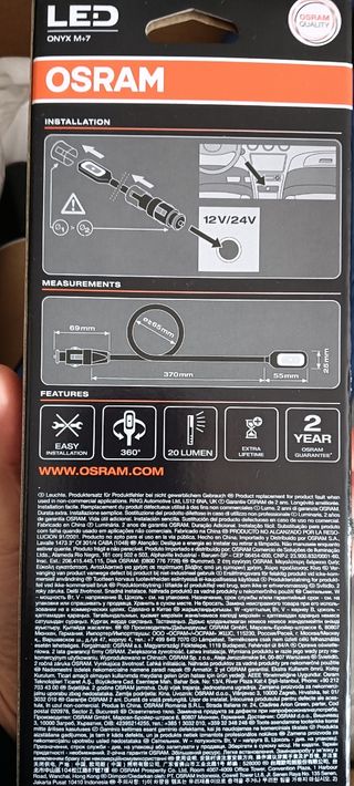 Led osram onyx 