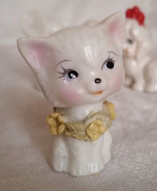 Set Miniature Cuccioli Porcellana Napco Anni 60