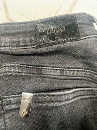 Pantalon vaquero mujer negro LIU.JO T 40