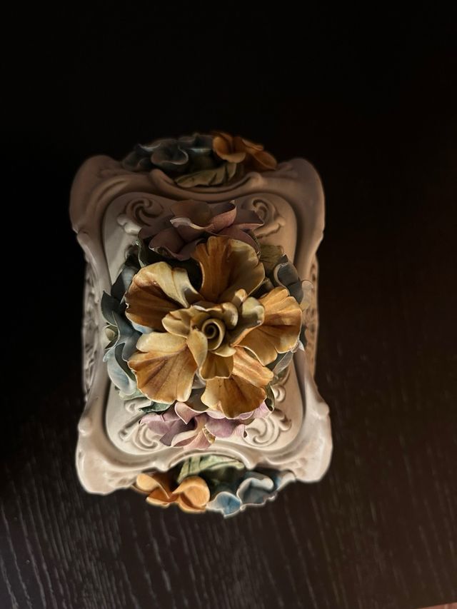 Vaso di Bassano portagioie ornamentale