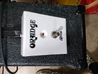 Pedal guitarra cambio canal Orange.