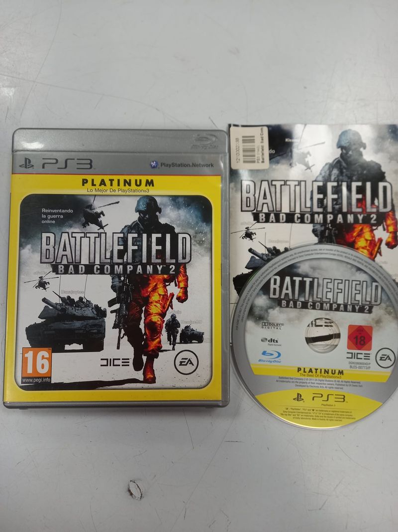 Imagen de BATTLEFIELD BAD COMPANY 2 PLATINUM PS3