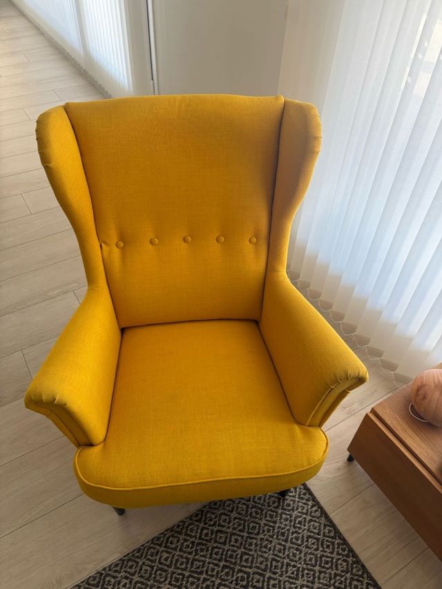 Sillón Butaca Salon amarillo