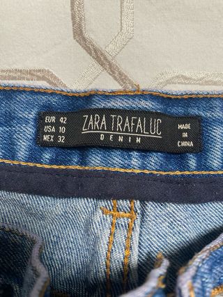 Pantalon vaquero boy frend Zara T42