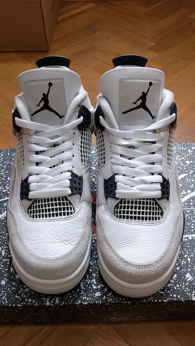 Nike Jordan 4 Military Black USED talla 42 