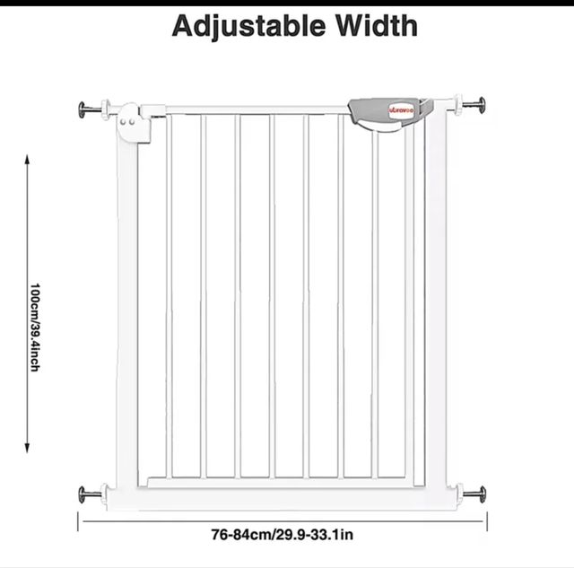 Puerta seguridad niño blanco nuevo