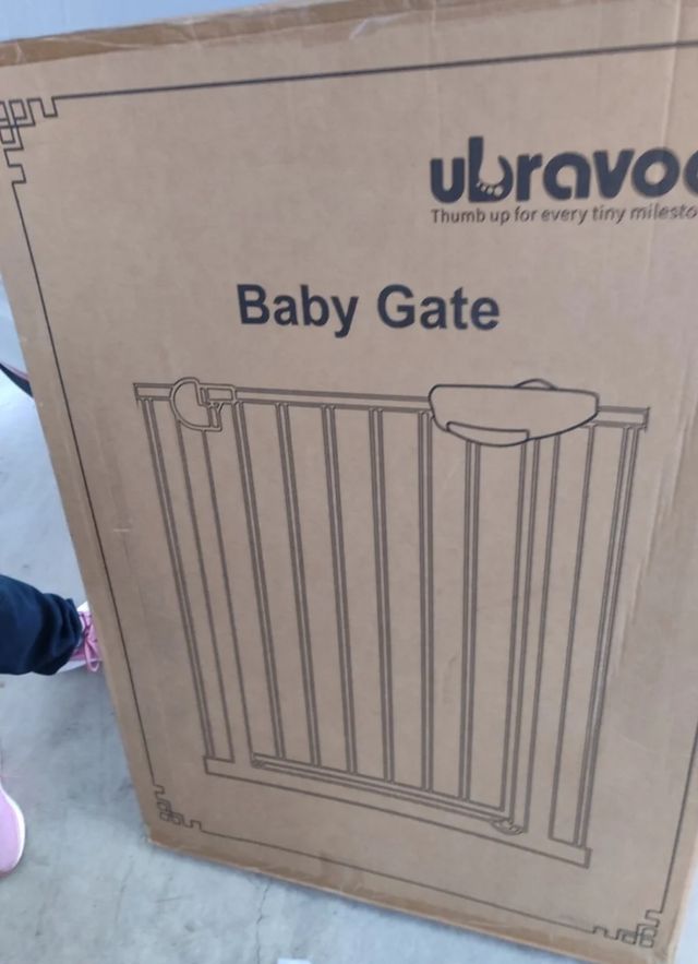 Puerta seguridad niño blanco nuevo