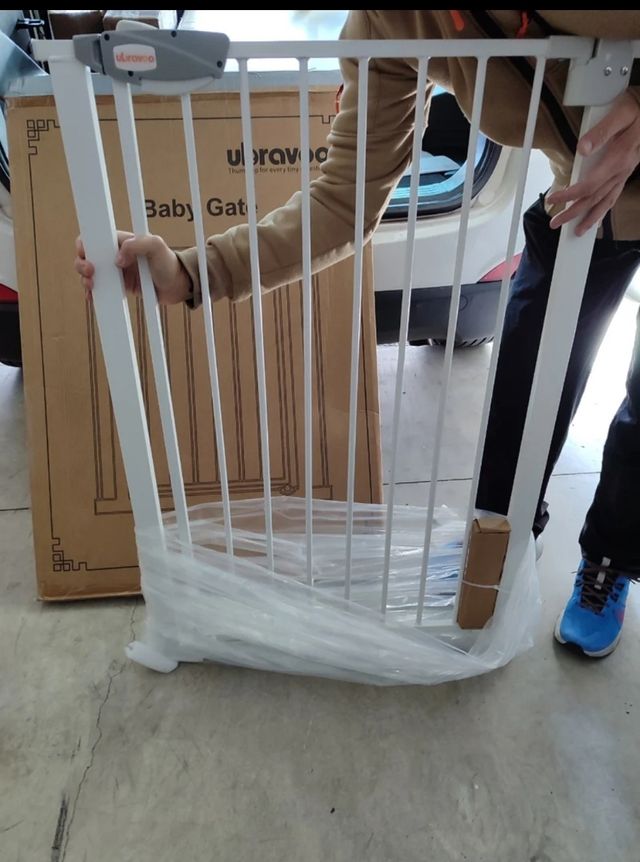 Puerta seguridad niño blanco nuevo