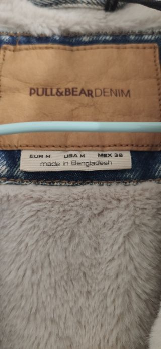 Chaqueta vaquera borrego