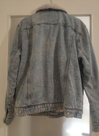 Chaqueta vaquera borrego