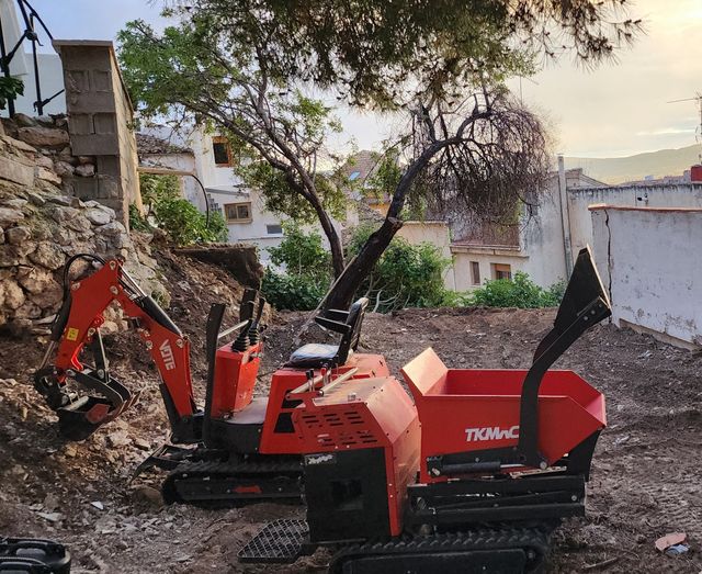 Alquiler Dumper con Pala Ibi