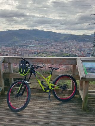 Bici de descenso 