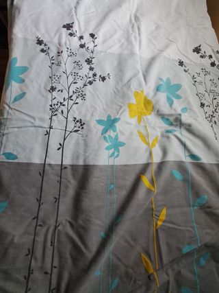 Funda edredón gris