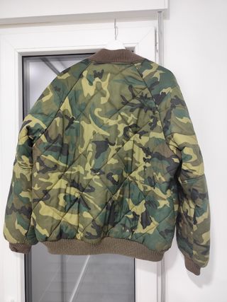 Cazadora bomber militar 