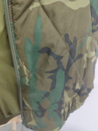 Cazadora bomber militar 