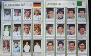Album Cromos ESPAÑA 82 COMPLETO