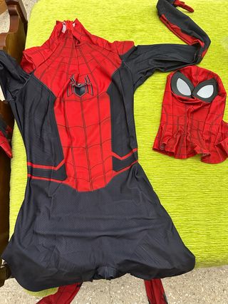 Disfraz de spiderman mujer