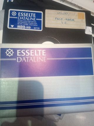 Vintage 58 Disquetes Flexibles 5 1 cuarto ESCRITOS