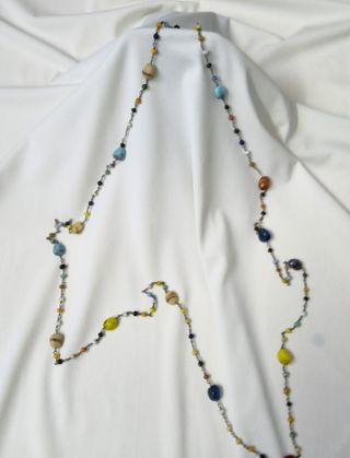 Collar largo de Cristal de Murano 