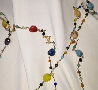 Collar largo de Cristal de Murano 