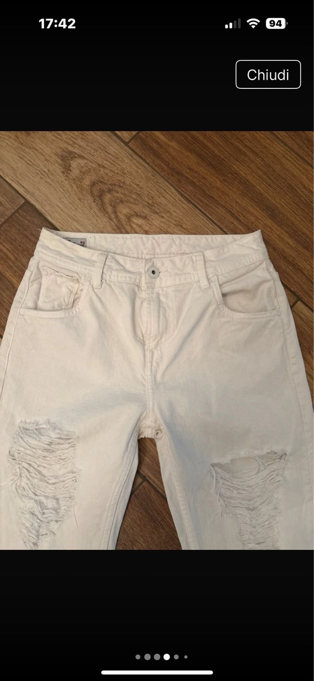 Jeans bianchi Pepe Jeans London