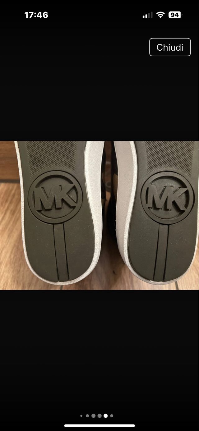 Michael Kors Sneaker’s alte con motivo camouflage