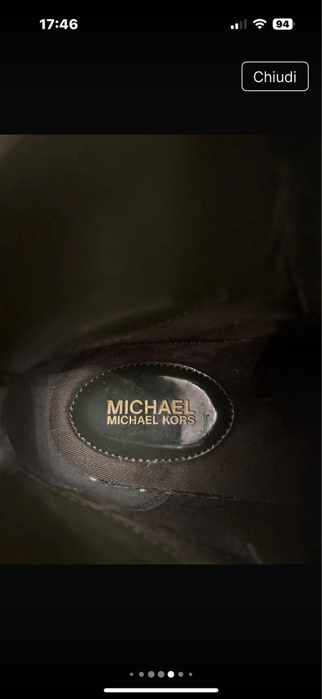 Michael Kors Sneaker’s alte con motivo camouflage