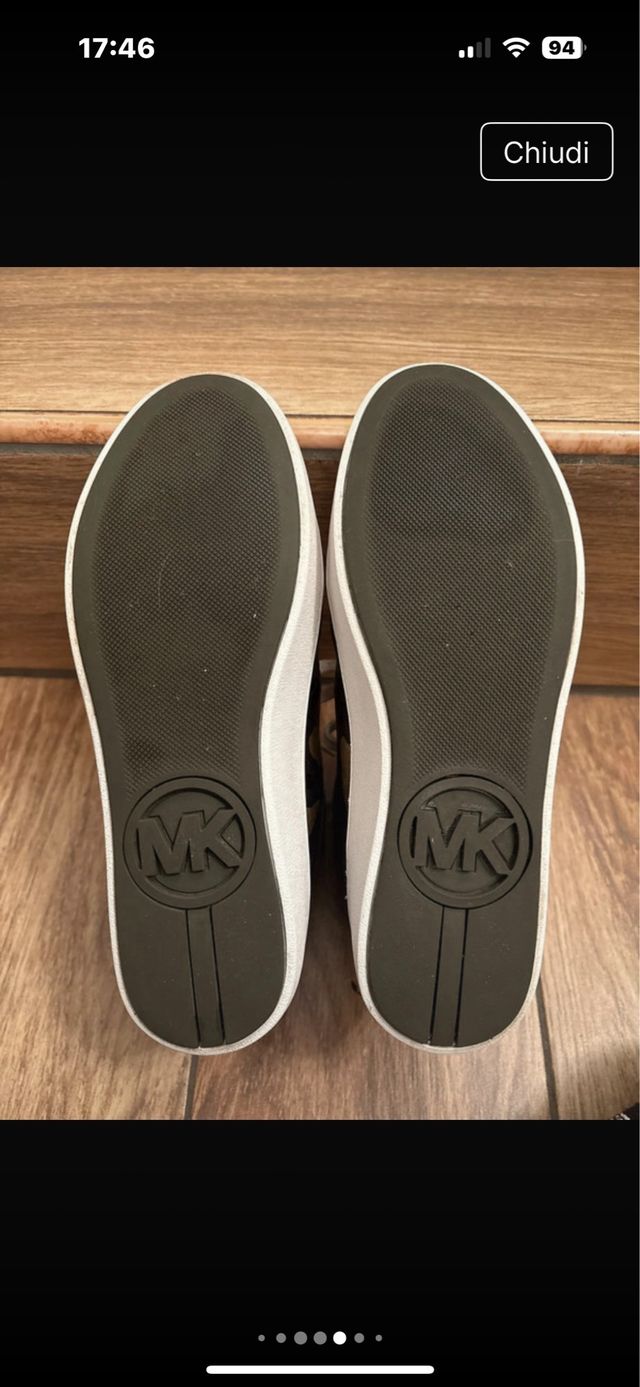 Michael Kors Sneaker’s alte con motivo camouflage