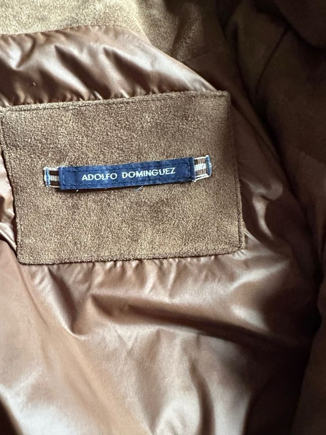 Chaleco ante Adolfo Dominguez