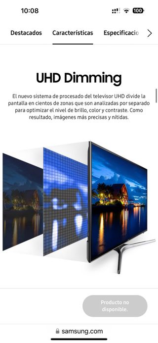 Television Samsung 65 pulgadas como nueva