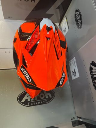 Casco moto M cross enduro Acerbis FIBRA
